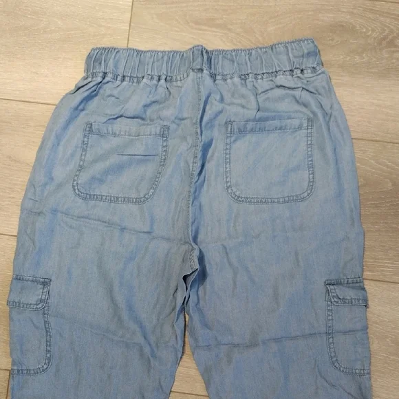 Love Tree Sky Blue Casual Pants - Picture 7 of 9